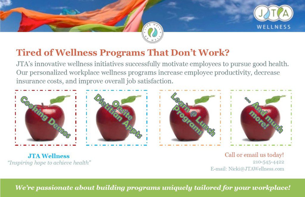 Workplace Wellness Program Flyer